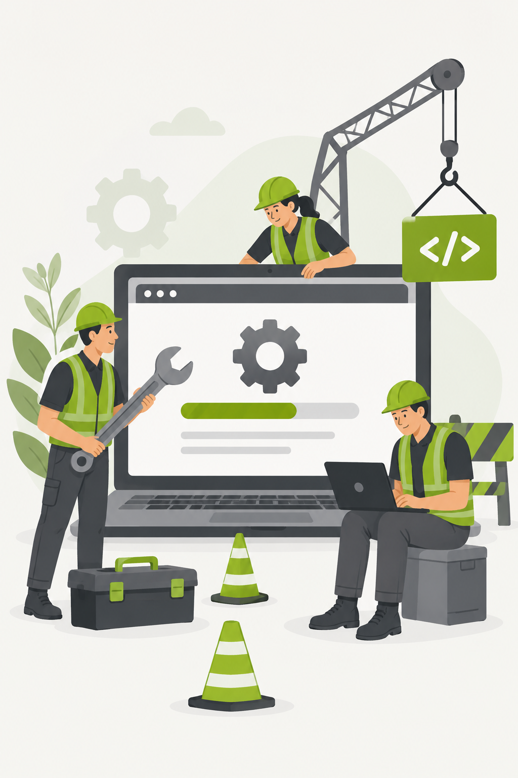 Web en mantenimiento